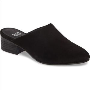EILEEN FISHER Women's Suede Shoes Mules
